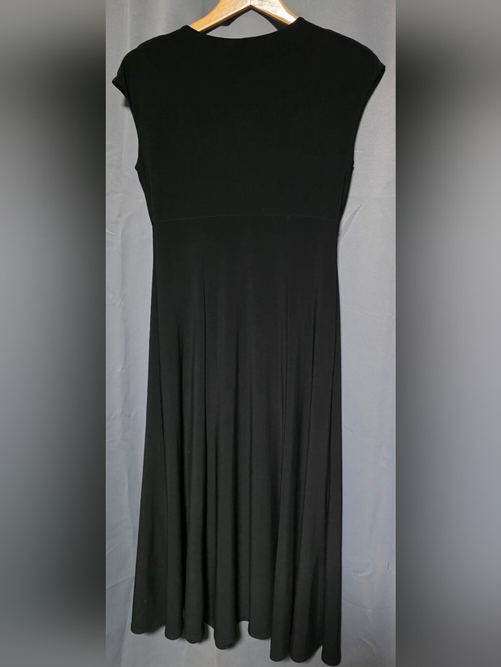 Jones New York Black Sleeveless Maxi Dress